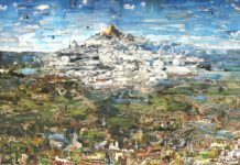 Bilder: Die Wirkung und deren Einfluss auf die Weltsicht Grüezi Schweiz (Collage aus Ansichtskarten für eine typische Schweizer Landschaft)