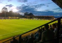 Wie europäische Fußballvereine versuchen, umweltfreundlicher zu werden Forest Green Rovers at The New Lawn